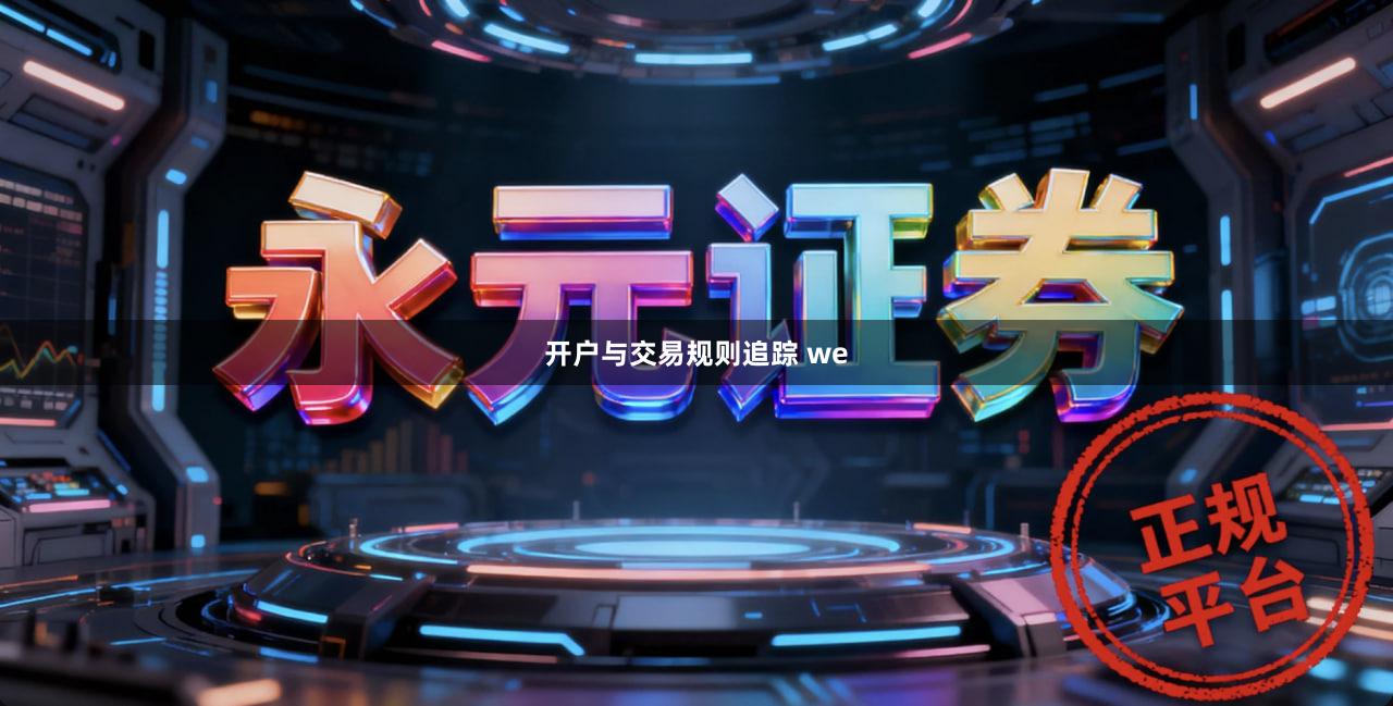 开户与交易规则追踪 we