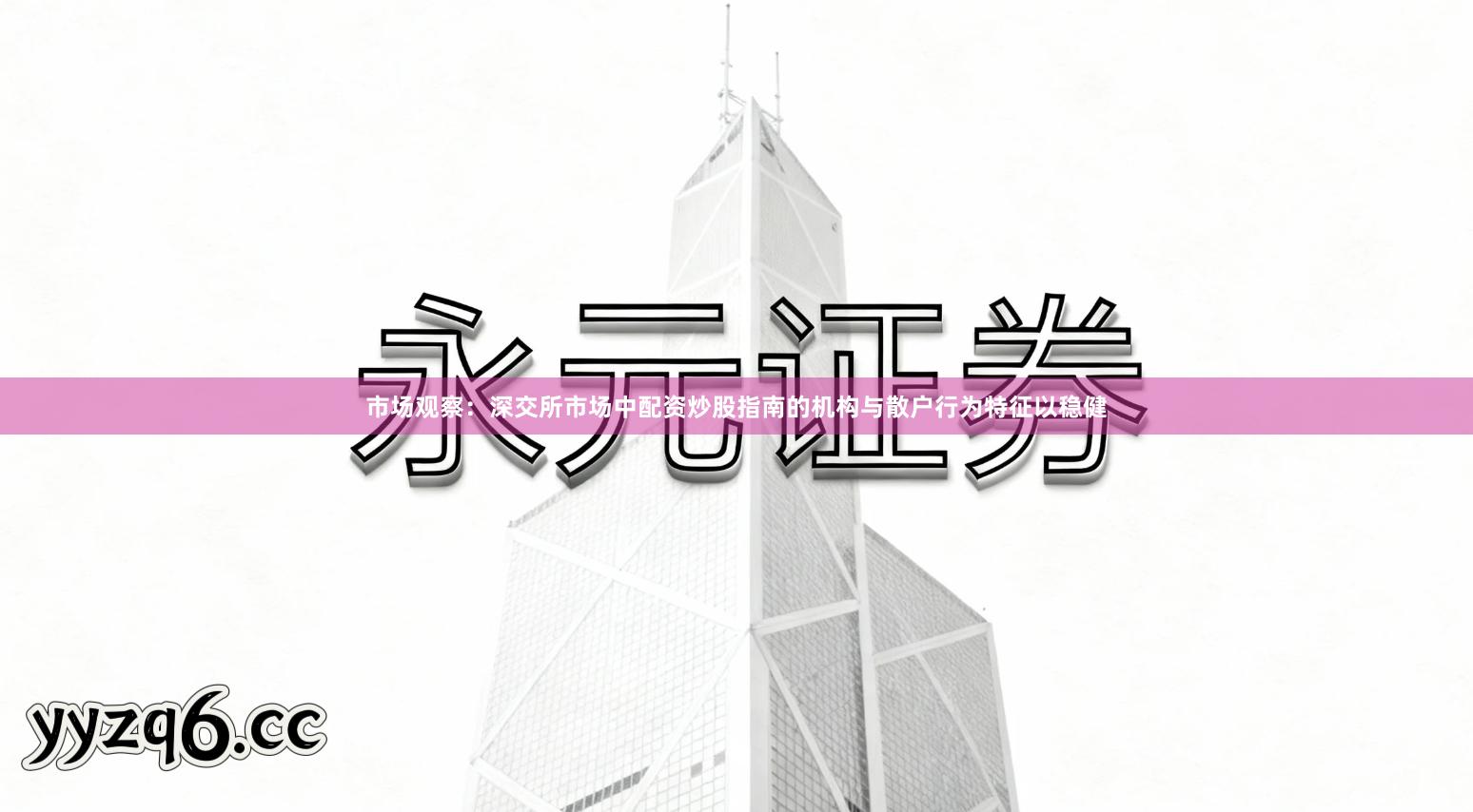 市场观察:深交所市场中配资炒股指南的机构与散户行为特征以稳健